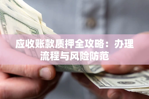 武汉应收账款质押全攻略：办理流程与风险防范