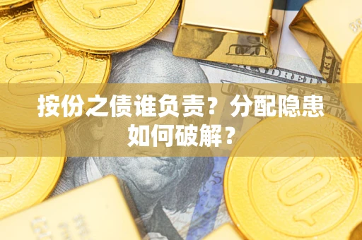武汉按份之债谁负责？分配隐患如何破解？