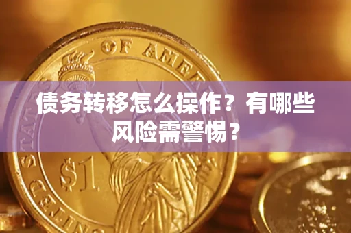 武汉债务转移怎么操作？有哪些风险需警惕？
