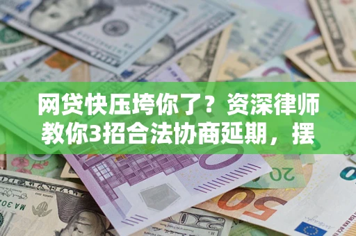 武汉网贷快压垮你了？资深律师教你3招合法协商延期，摆脱暴力催收！