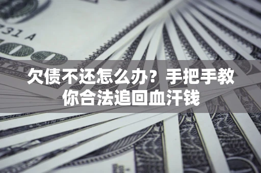 武汉欠债不还怎么办?手把手教你合法追回血汗钱 武汉欠债不还怎么办?手把手教你合法追回血汗钱