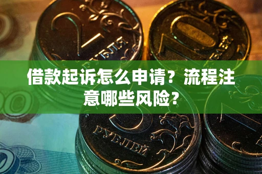 武汉借款起诉怎么申请？流程注意哪些风险？