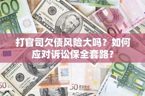 武汉打官司欠债风险大吗？如何应对诉讼保全套路？