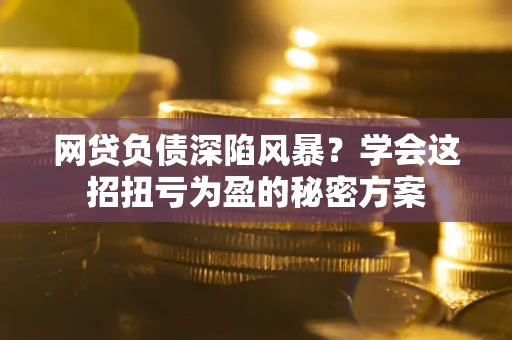武汉网贷负债深陷风暴？学会这招扭亏为盈的秘密方案