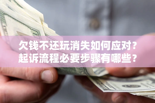 武汉欠钱不还玩消失如何应对？起诉流程必要步骤有哪些？
